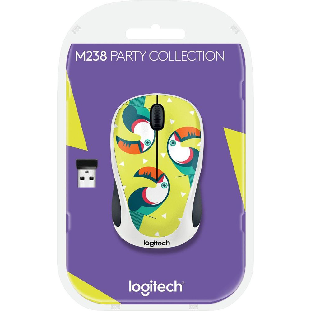 Мышь LOGITECH M238 Toucan WL (910-004714) Проводное подключение USB