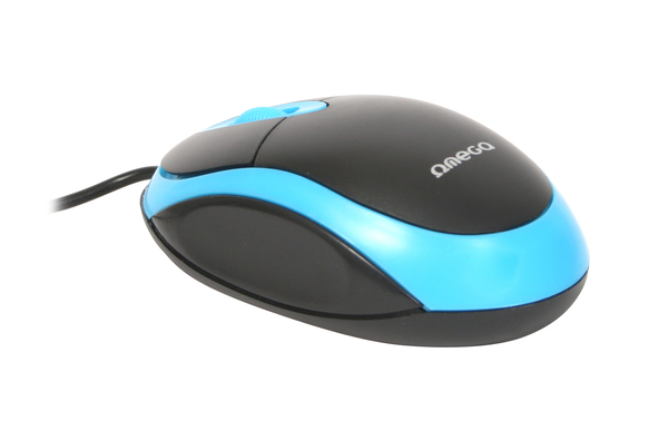 Миша OMEGA OM-06V optical blue Тип сенсора оптичний