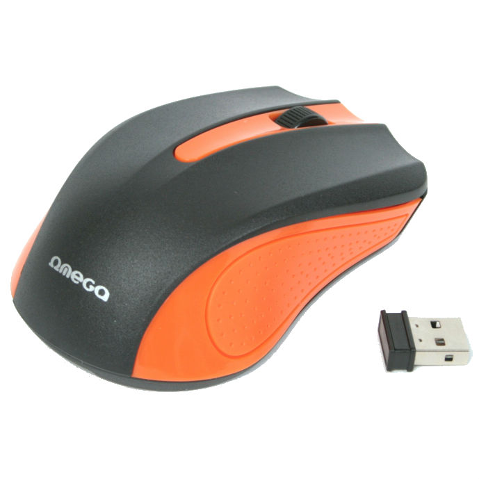 Мышь OMEGA Wireless OM-419 orange (OM0419O) Проводное подключение USB