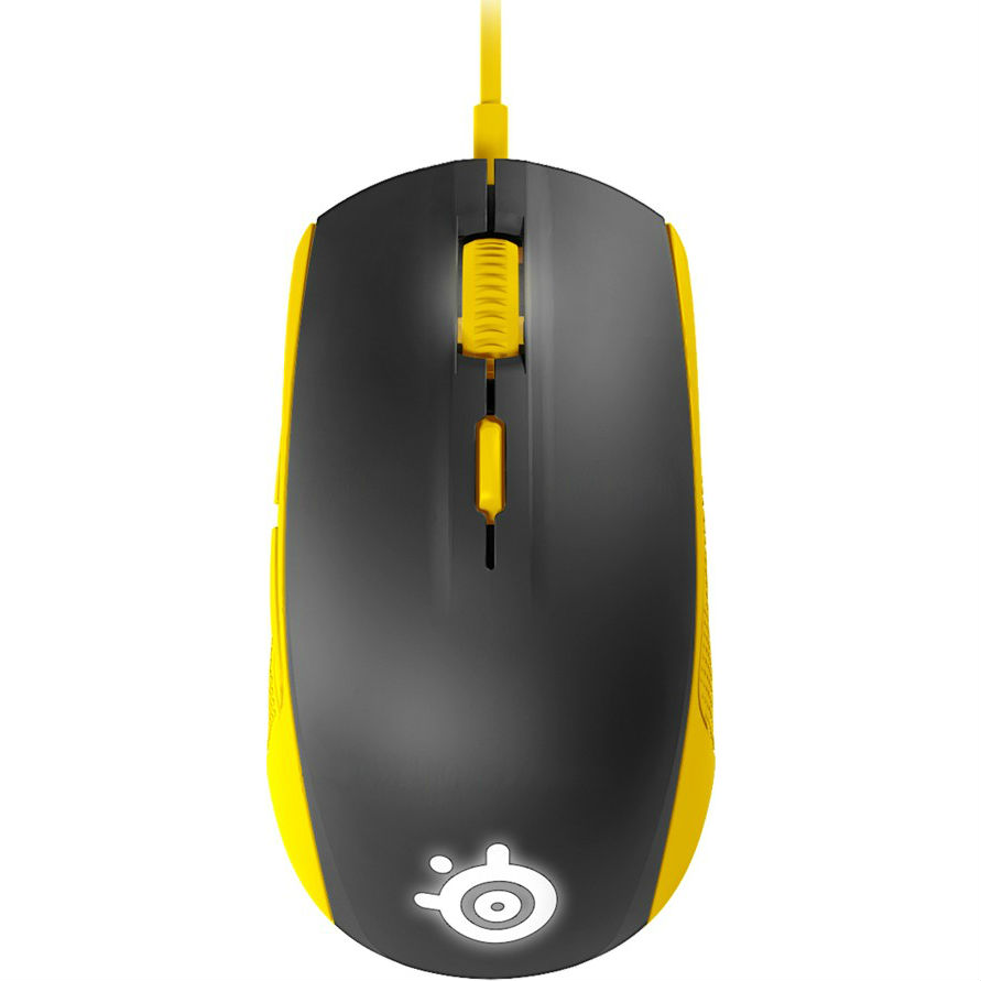 Миша STEELSERIES Rival 100 Proton Yellow (59640) Тип сенсора оптичний