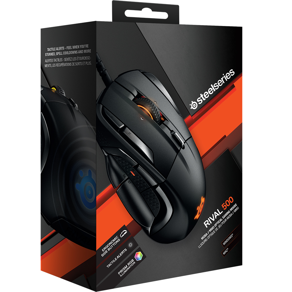 Зображення Миша STEELSERIES Rival 500 (62051)