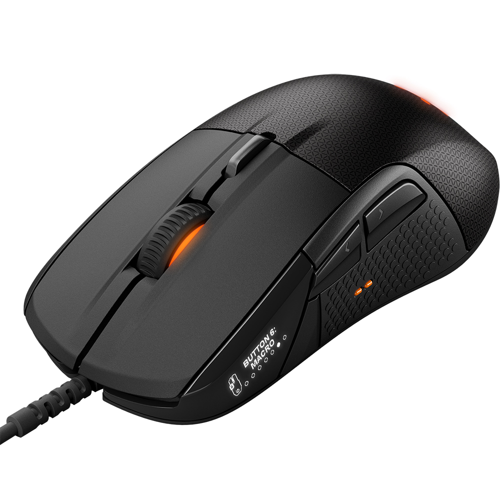 Зовнішній вигляд Миша STEELSERIES Rival 700 Black (59896)