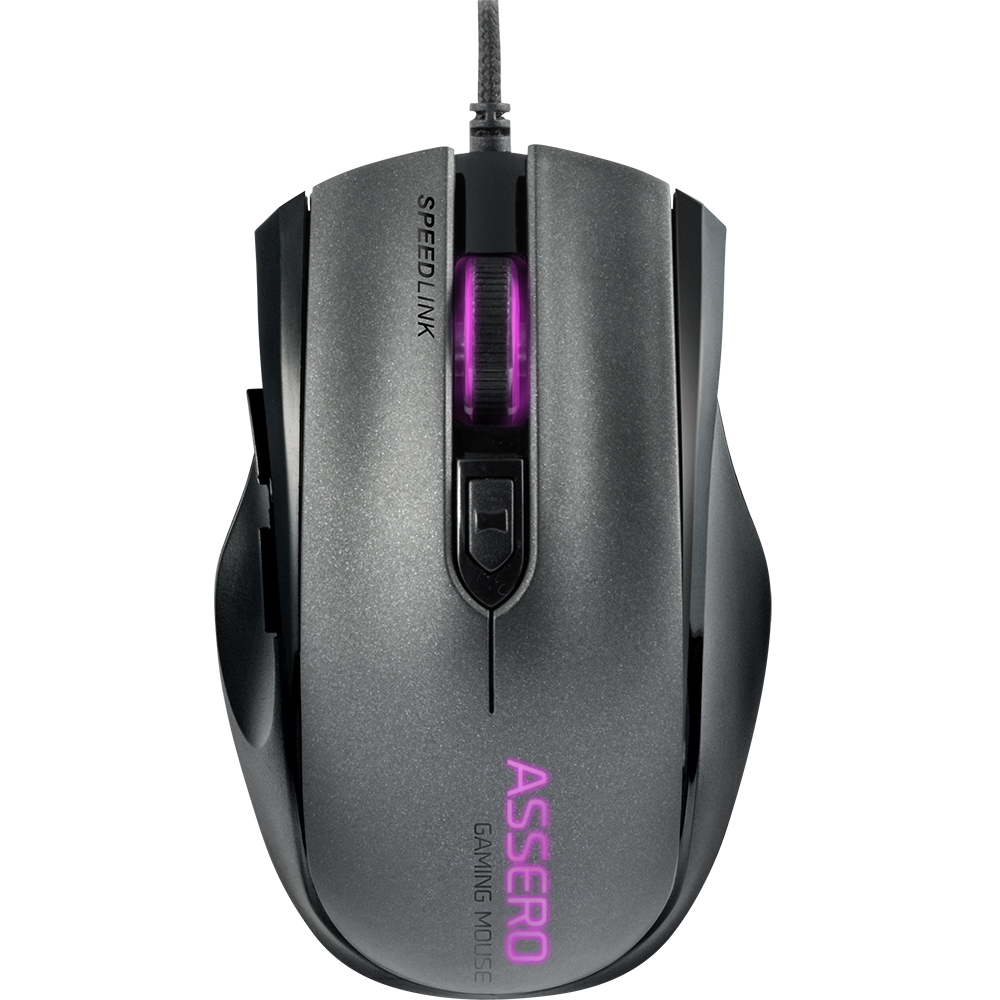 Мышь SPEEDLINK ASSERO Gaming Mouse Black (SL-680007-BK) Проводное подключение USB