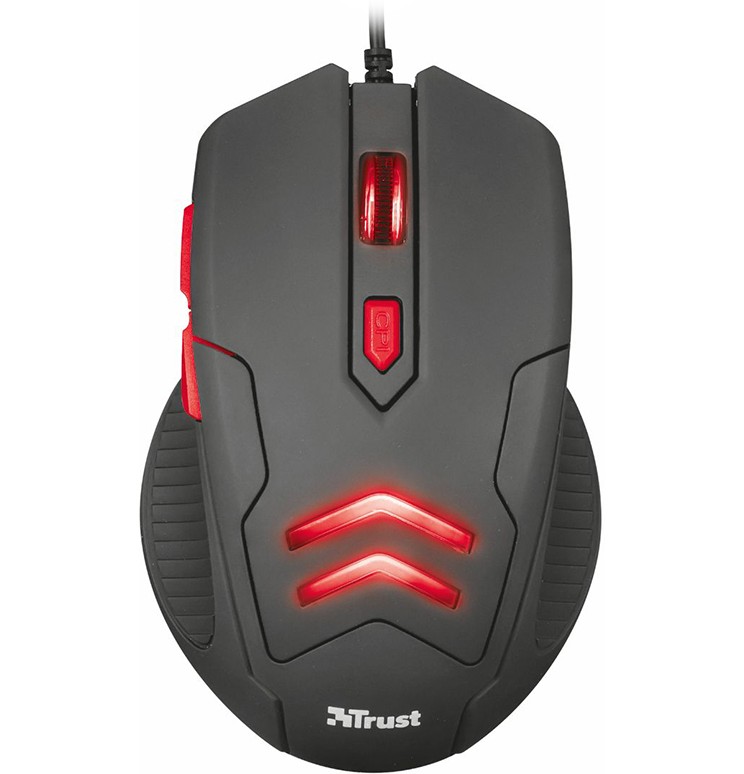Мышь + коврик TRUST Ziva Gaming mouse with Mouse pad (21963)