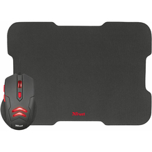 Мышь + коврик TRUST Ziva Gaming mouse with Mouse pad (21963)