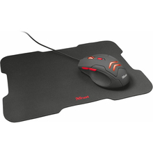 Мышь + коврик TRUST Ziva Gaming mouse with Mouse pad (21963)