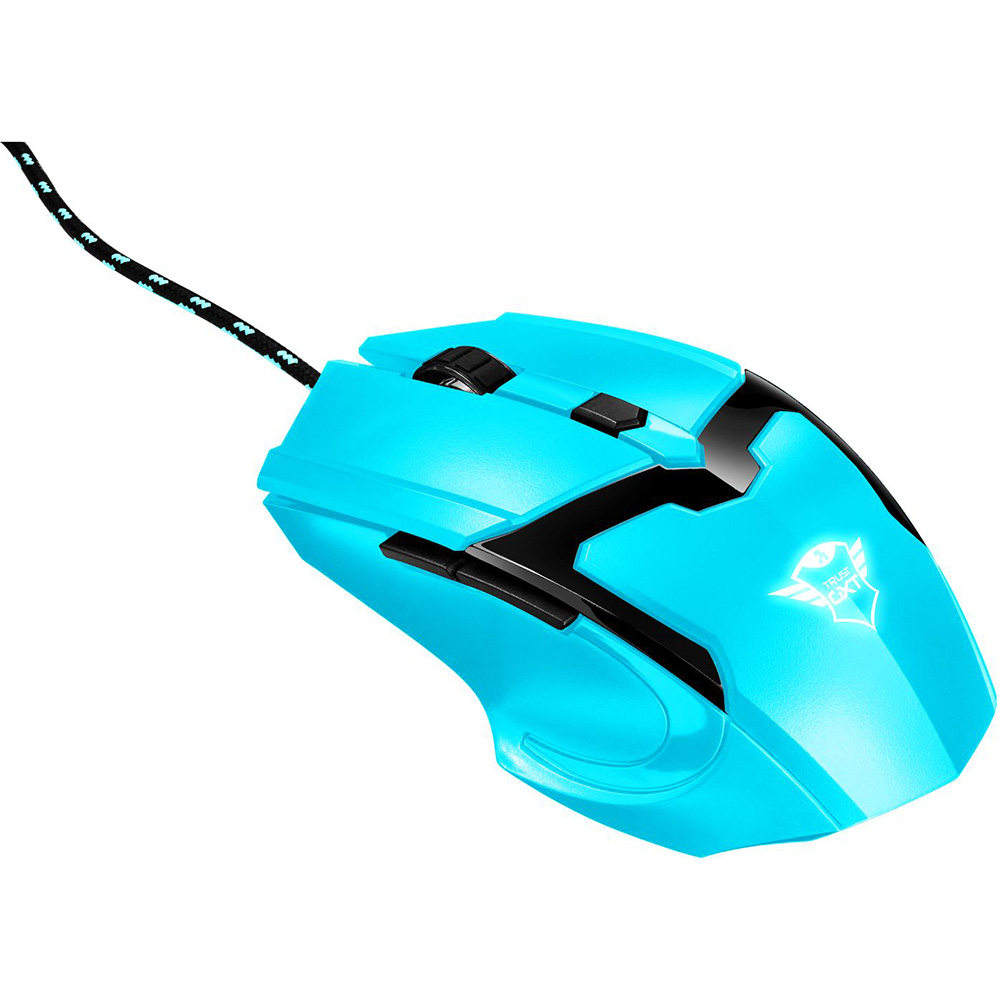 Мышь TRUST GXT 101-SB Spectra Gaming Mouse blue (22385) Проводное подключение USB