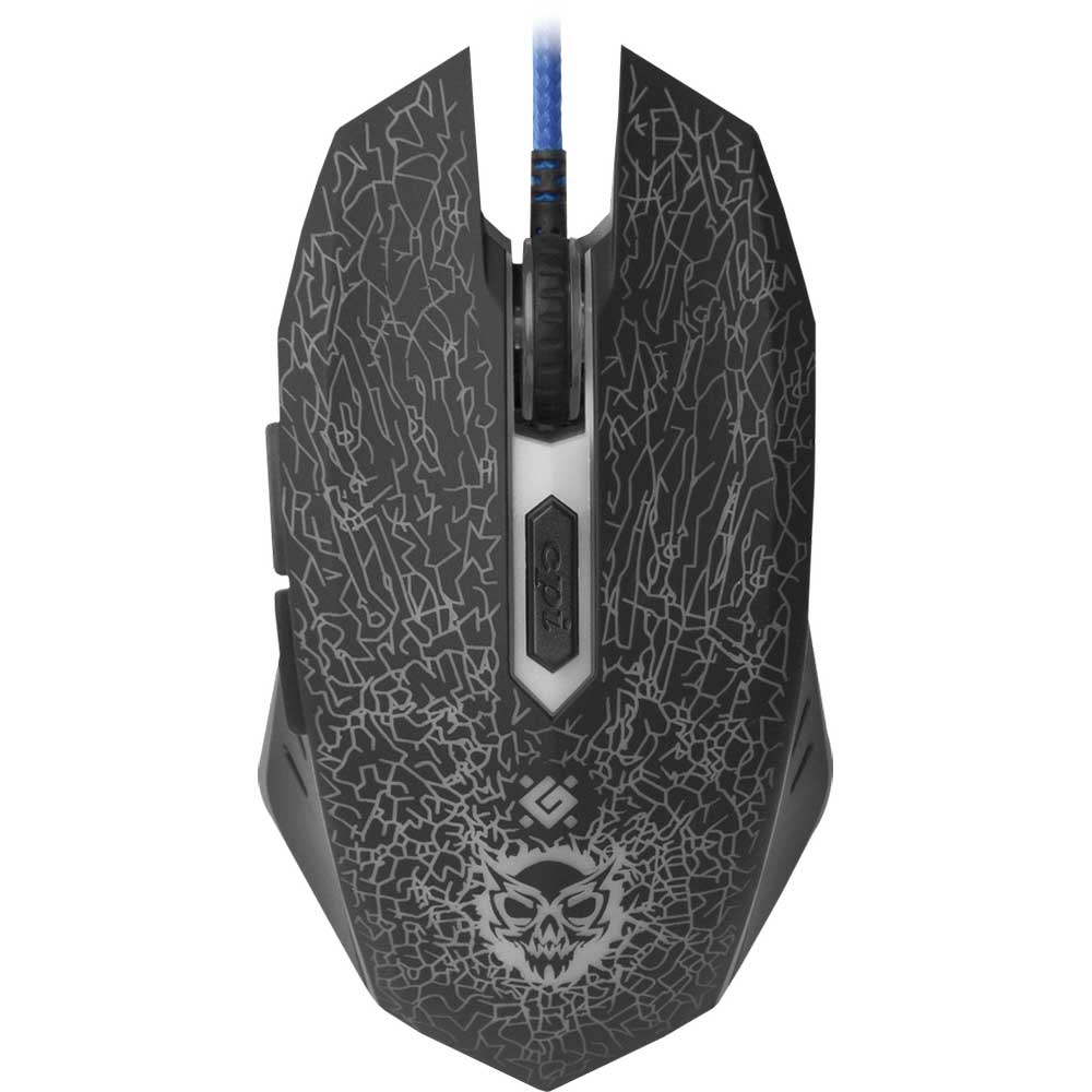 Миша DEFENDER Shock GM-110L + килимок (52110) Розподільча здатність сенсору 3200