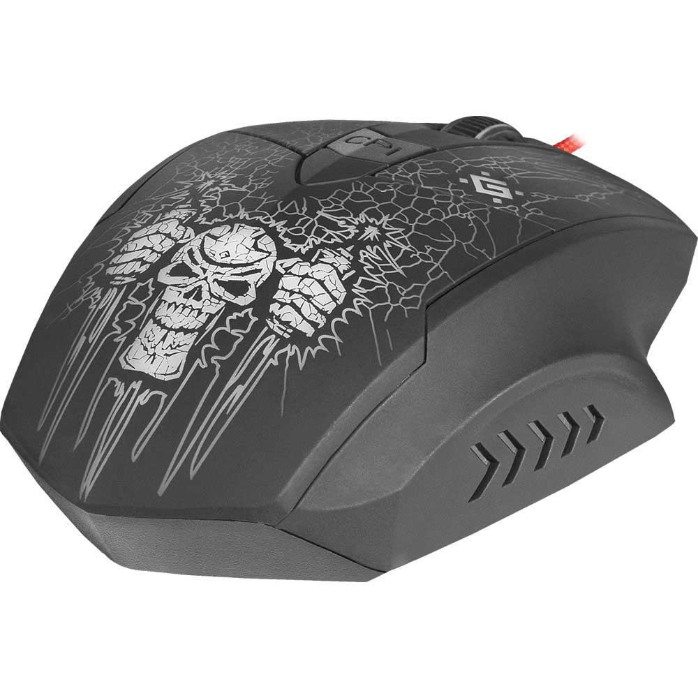 В интернет магазине Мышь DEFENDER Skull GM-180L + коврик (52180)