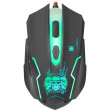 Мышь DEFENDER Skull GM-180L + коврик (52180)