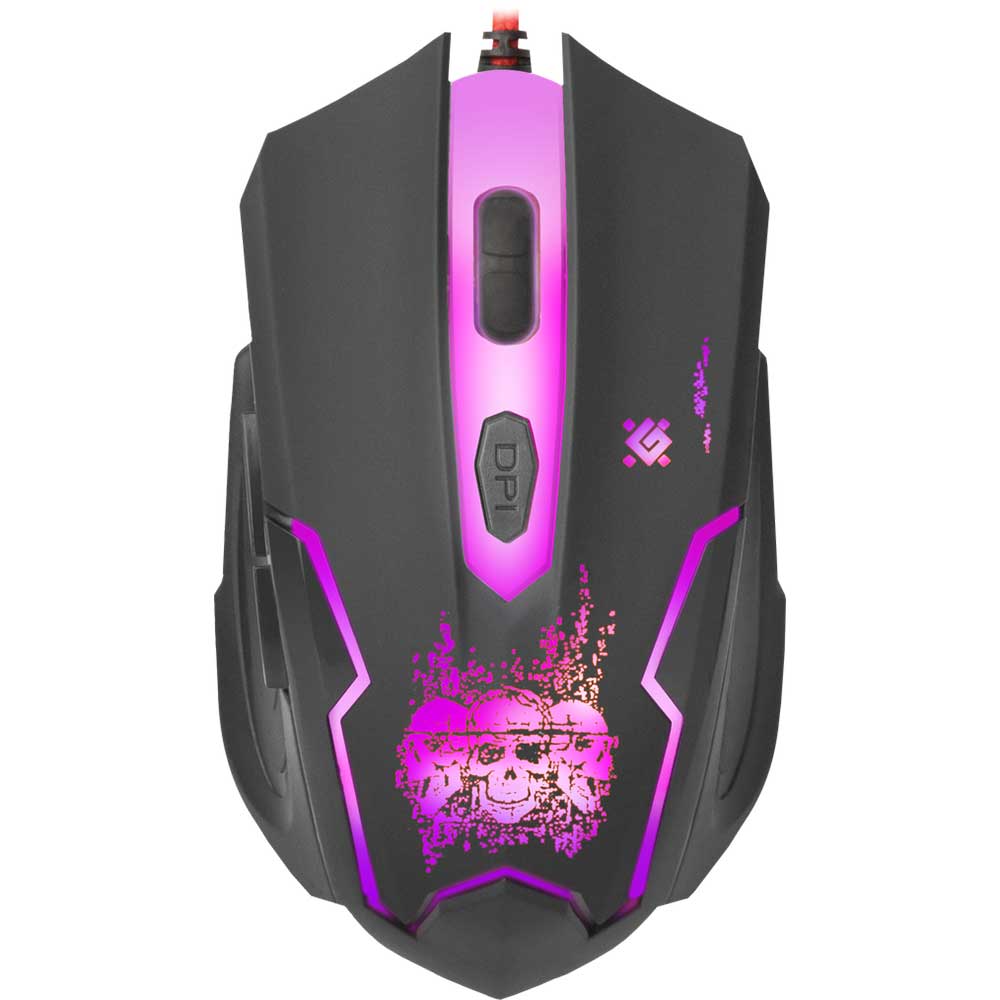 Мышь DEFENDER Skull GM-180L + коврик (52180) Тип сенсора оптический