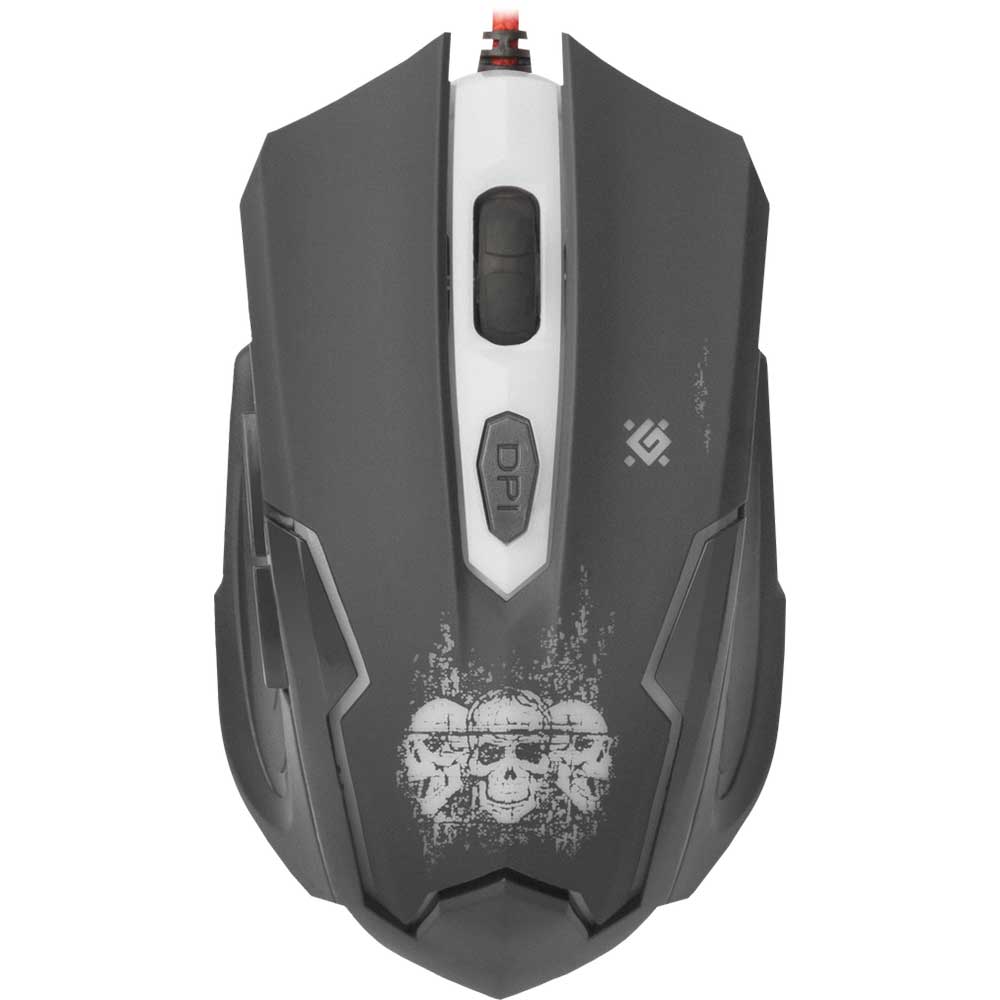 Мышь DEFENDER Skull GM-180L + коврик (52180) Разрешение сенсора 3200