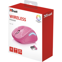 Миша TRUST Yvi FX wireless mouse pink (22336)