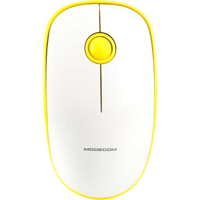 Миша MODECOM MC-WM112 Wireless Yellow-White