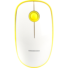 Мышь MODECOM MC-WM112 Wireless Yellow-White