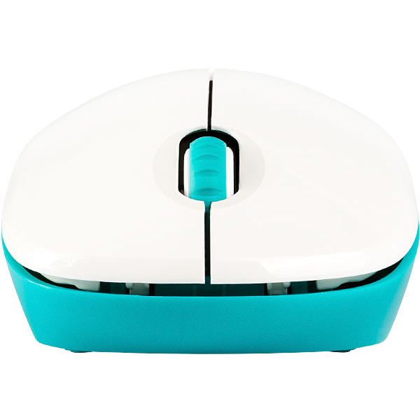 Миша MODECOM MC-WM121 Wireless White-Blue Бездротове підключення RF