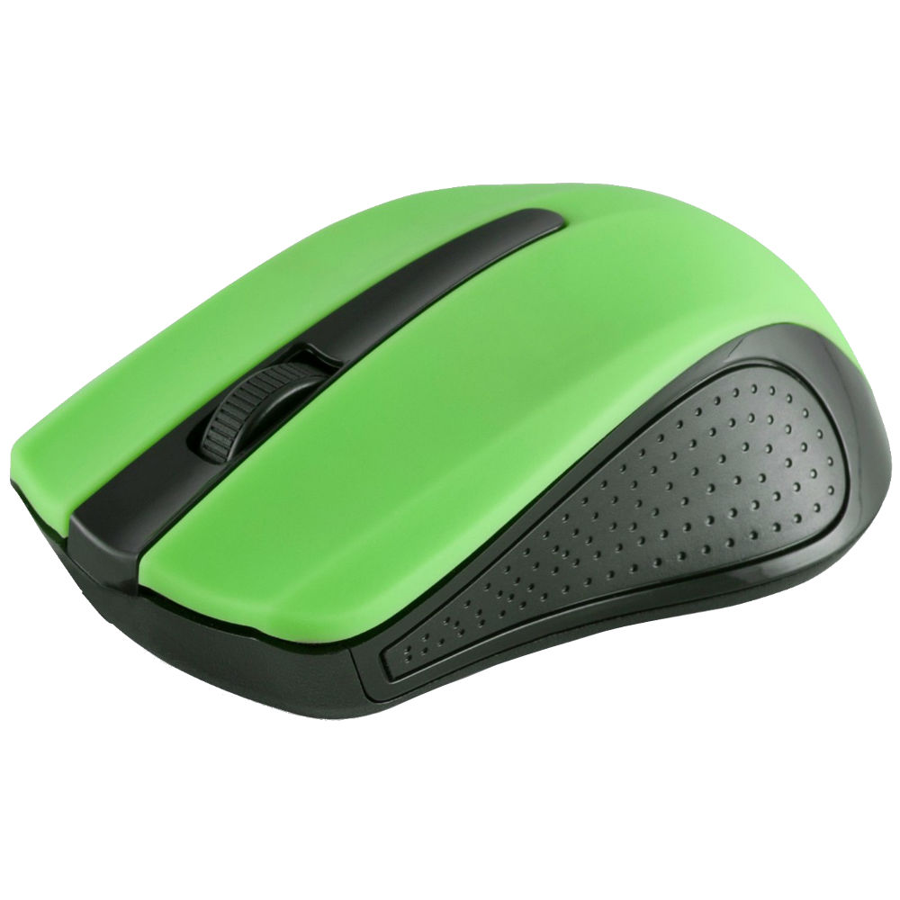 Мышь MODECOM MC-0WM9 Wireless Green Беспроводное подключение RF