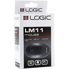 Миша LOGIC CONCEPT LM-11 USB Black (White BOX) (M-LC-LM11-OEM)