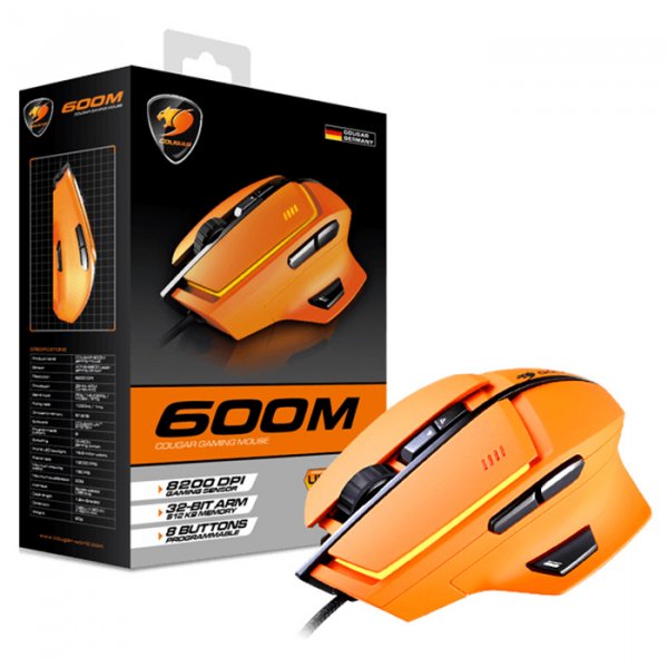 Фото Миша COUGAR 600M Orange