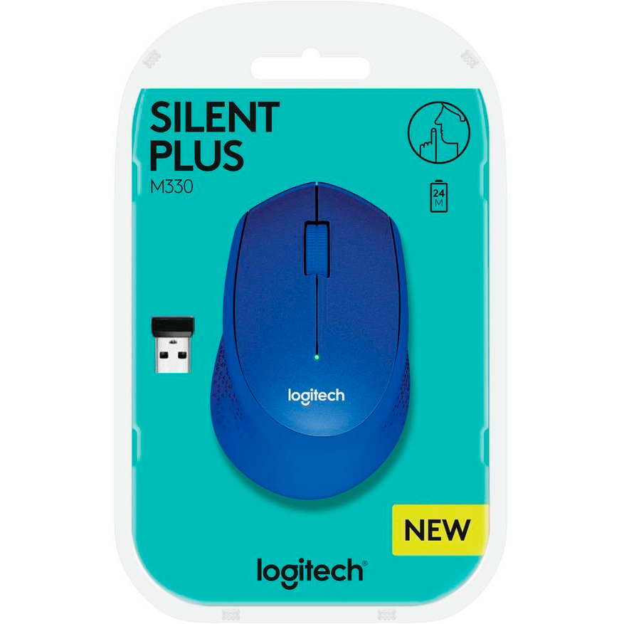 В інтернет магазині Миша LOGITECH M330 Blue (910-004910)