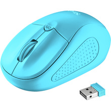 Миша TRUST Primo Wireless Mouse Neon Blue (21921)