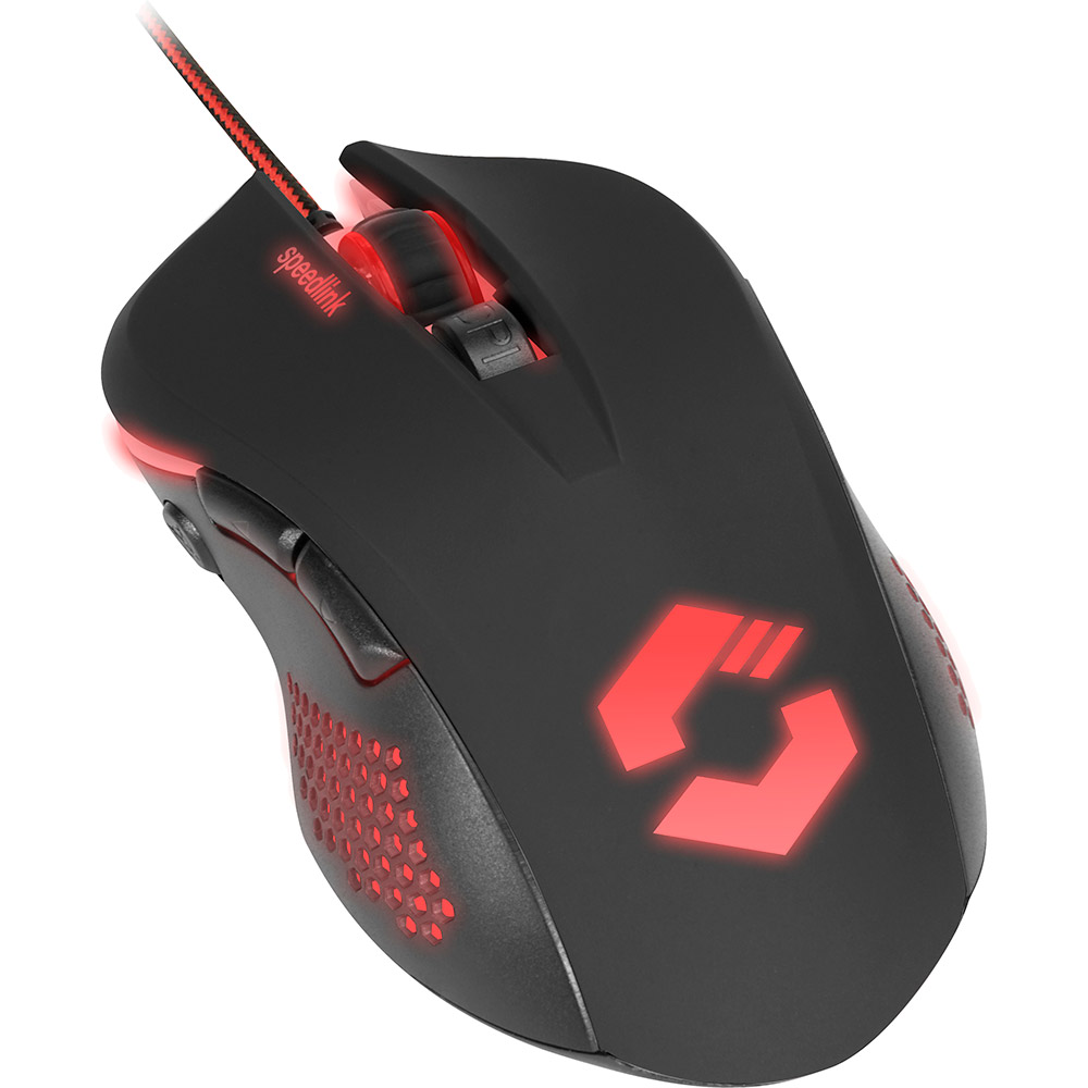 Миша SPEEDLINK TORN Gaming Mouse Black (SL-680008-BKBK) Тип підключення дротове