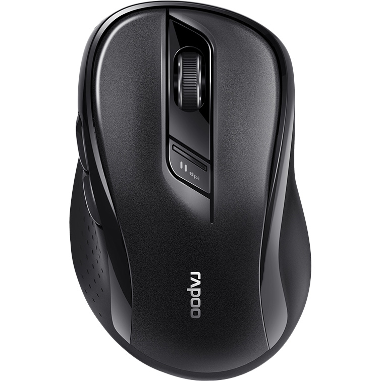 

Мышь RAPOO M500 Silent wireless multi-mode черная (62609), M500 Silent wireless multi-mode, черная