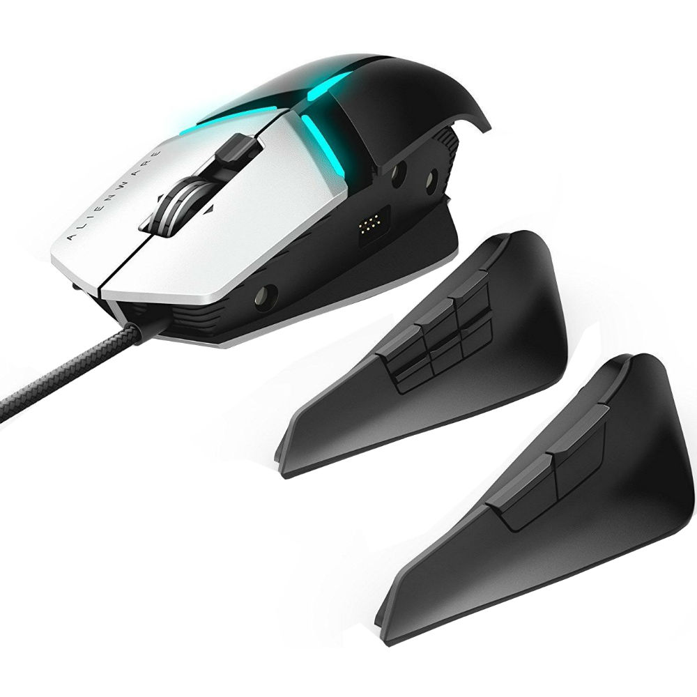 Миша DELL Alienware Elite Gaming Mouse AW958 (570-AARG) black Тип підключення дротове