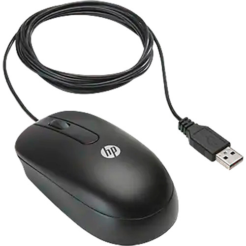 Мышь HP Optical Scroll Mouse (QY777AA) Тип подключения проводное