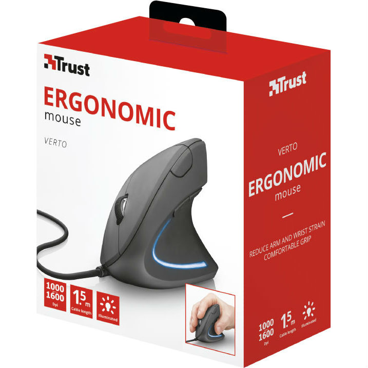 Фото Миша TRUST Verto Ergonomic Mouse (22885)