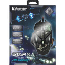 Мышь DEFENDER sTarx GM-390L Black (52390)