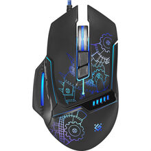Мышь DEFENDER Kill'em All GM-480L Black (52480)
