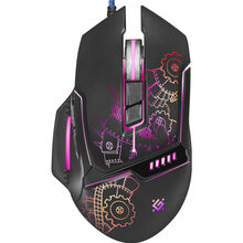 Мышь DEFENDER Kill'em All GM-480L Black (52480)