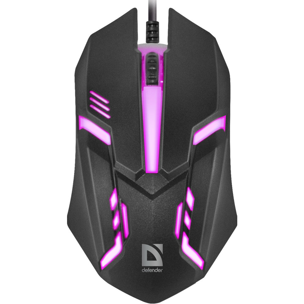 Мышь DEFENDER Hit MB-550 Black (52550) Проводное подключение USB