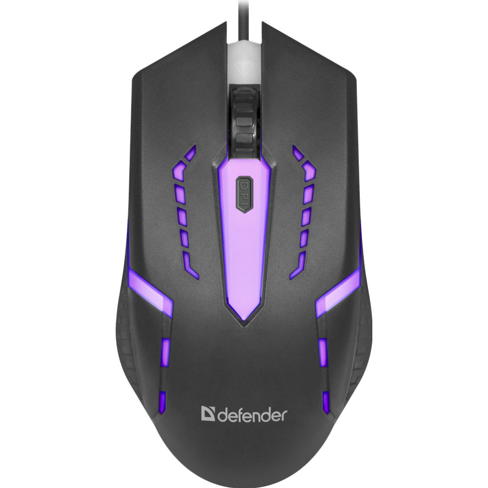 Мышь DEFENDER Hit MB-601 Black (52601) Тип подключения проводное