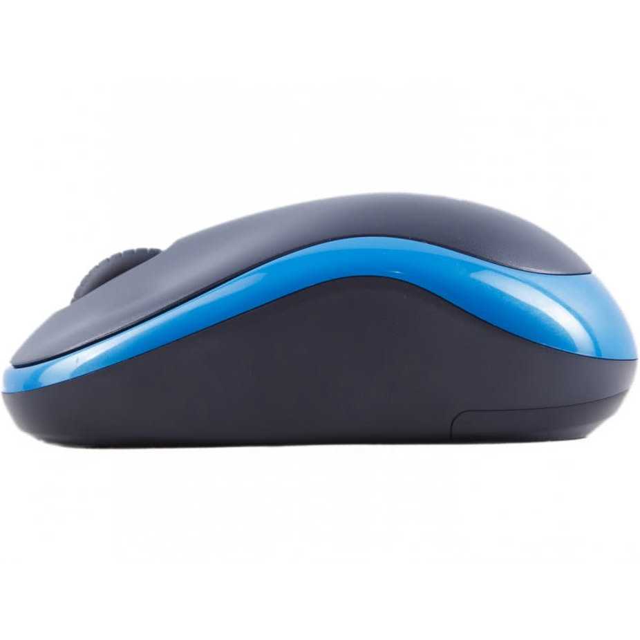 Миша LOGITECH M185 Wireless Mouse USB Blue (910-002236) Тип сенсора оптичний