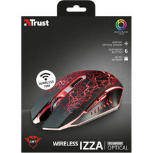 Мышь TRUST GXT 107 Izza Wireless Optical Gaming Mouse (23214)
