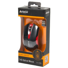 Миша A4TECH G3-200N Black+Red