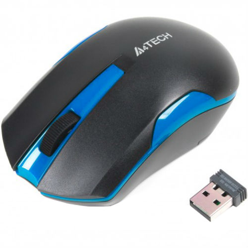 Миша A4TECH G3-200N (Black+Blue)