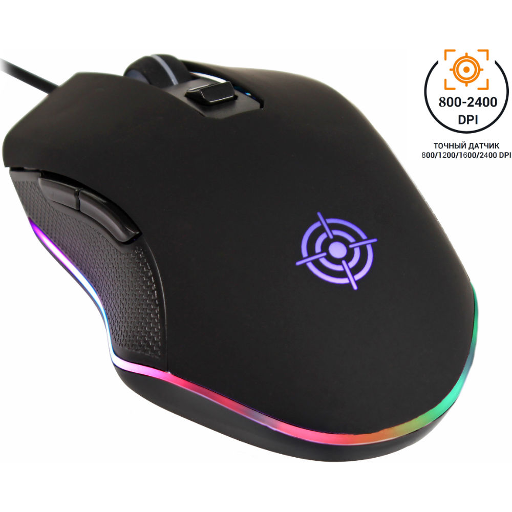 Миша GAMEPRO GM353 Black Тип підключення дротове