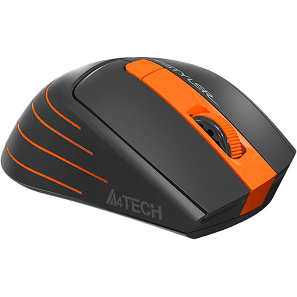 Мышь A4Tech FG30 Wireless Orange Тип сенсора оптический