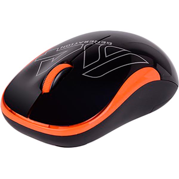 Мышь A4Tech G3-300N Wireless Black/Orange Тип подключения беспроводное