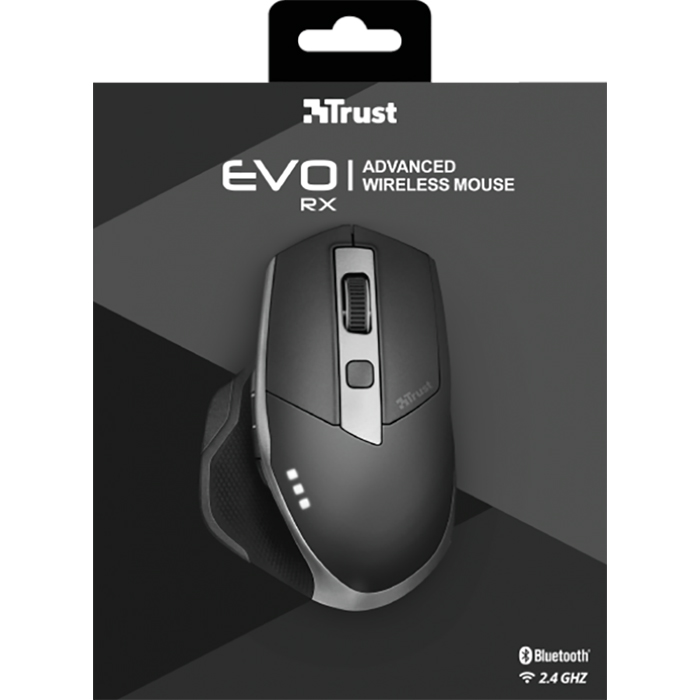 Внешний вид Мышь TRUST EVO-RX ADVANCED WL Black (22975)
