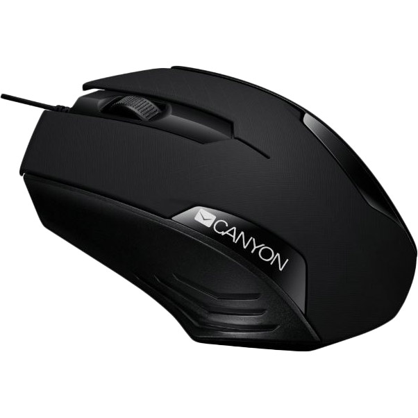 Миша CANYON Black (CNE-CMS02B) Тип підключення дротове