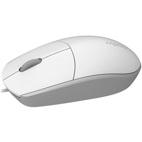 Мышь RAPOO N100 White Проводное подключение USB