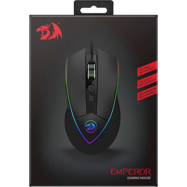 Замовити Миша Redragon Emperor RGB IR USB Black (78323)