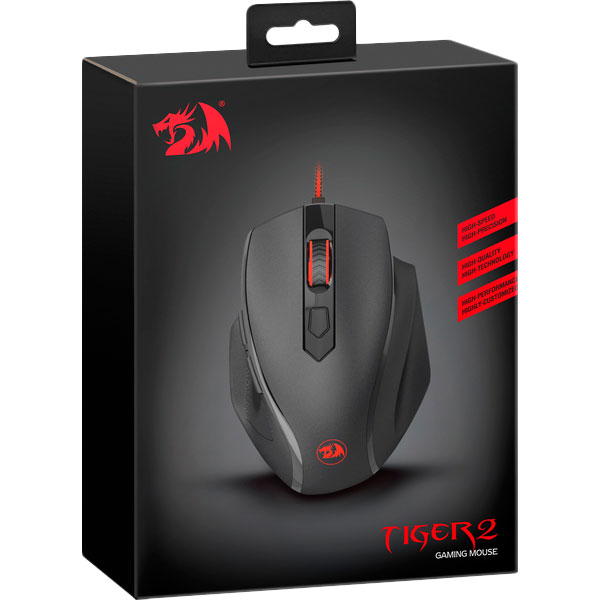 Заказать Мышь Redragon Tiger 2 USB Black (77637)