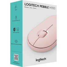 Мышь LOGITECH Pebble M350 Rose (910-005717)