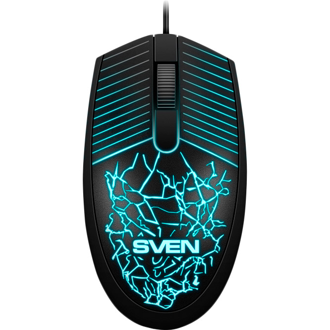 

Мышь SVEN RX-70 Black (530093), RX-70, black