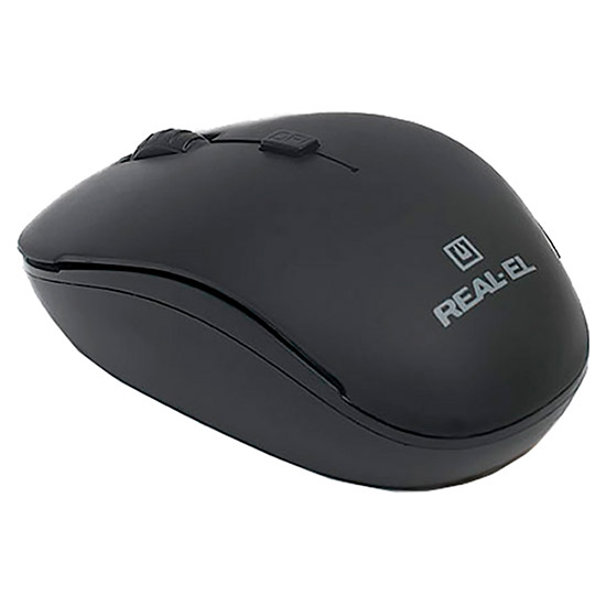 Мышь REAL EL RM-301 Wireless black (EL123200022) Тип подключения беспроводное